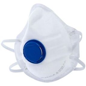 respirator for cleaning shoes from fungus